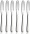 6PCS Butter Knife, 8.7” silver Butter Spreader, 3 in 1 Kitchen Gadgets Serrated, Stainless Steel Butter Knife Spreader, Butter Spreader Knife with...
