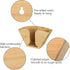 Unibene Bamboo Coffee Filter Holder, Coffee Paper Storage Container Dispenser Rack Shelf for Aeropress, Chemex, Hario V60 and Melitta Cone Filters...