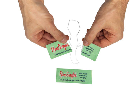 Dispenser Box of 200 Floss Singles...