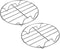 TamBee 8 Inch Cooking Rack Round 304 Stainless Steel Baking and Cooling Steaming Rack w Stand Cookware Fit for Air Fryer Pressure Cooker Canning S...