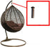 Hammock Chair Ultimate Hanging Kit Hammock Pin Plug for Hanging Basket Chairs Hammock and Porch Swings (Brown)...