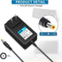 PwrON AC to DC Adapter Compatible with Sony SRSX5 SRSX5/WHT SRSX5/RED SRSX5/BLK SRSBTX300 SRSBTX300/WHT SRSBTX300/BLK SRS-BTX300 AC-S125V25A Porta...