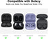 AIRSPO Silicone Case Compatible with Samsung Galaxy Buds 2 Pro/Galaxy Buds2/ Galaxy Buds Pro/Galaxy Buds Live Case (Burgundy)...