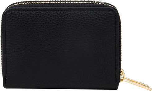 Credit Card Case Holder Wallet with ID Window Zipper Small...
