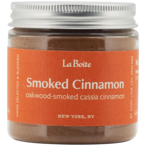 La Boite - SMOKED CINNAMON, Spice Blend with oak-smoked cassia cinnamonl - Great for baking and desserts, braised meats, roasting vegetables, Nort...