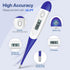 Boncare 10 Seconds Digital Thermometer for Adults and Kids - Accurate & Safe Rectal Thermometer for Baby with Fever Alarm, Oral Thermometer FSA HS...
