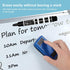 Dry Erase Markers,4 Pack Black Erasable Markers,Whiteboard Markers Smooth Writing for Glass,Windows,Blackboard...