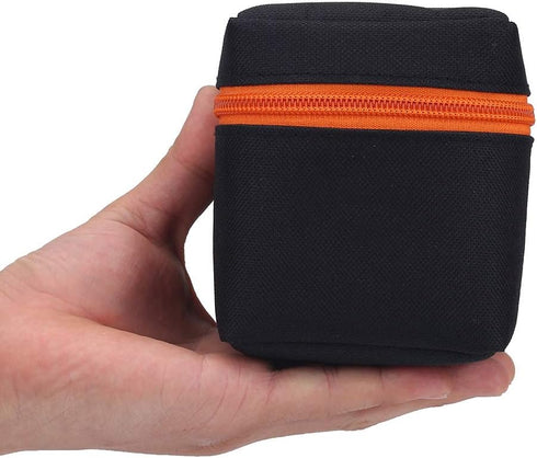 GOWENIC Camera Lens Case,Camera Lens Bag Pouch,Padded Thick Camera Lens Bag Shockproof Protective Pouch Case,Camera Lens Protector for DSLR Camera...