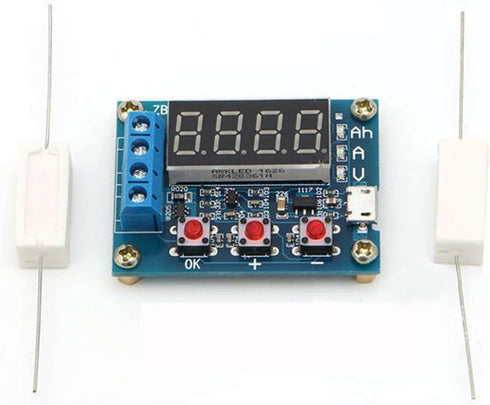 HiLetgo Battery Capacity Meter Discharge Tester Analyzer 1.5V-12V Battery Capacity Meter Discharge Tester...