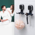 LEVERLOC Suction Razor Holder for Shower 2 Pack, Vacuum Suction Razor Hooks for Bathroom, Towel, Razor Hanger for Shower Wall, Removable, Waterpro...