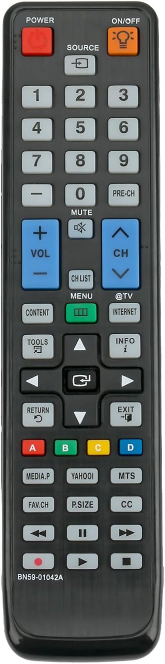 New BN59-01042A BN5901042A Replace Remote for Samsung PN50C6400 PN50C6500 PN58C6400 PN58C6500 PN50C6500TF PN58C6400TF PN58C6500TF PN50C6400TF PN50...