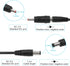 DROK USB to 12v Adapter - 5V to 12V Step Up Converter, Boost Converter Voltage Regulator with 5.5x2.5mm/3.5x1.35mm Ports and 1.2m Cable...