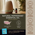 Gya Labs Peppermint Essential Oil for Diffuser & Hair - 0.34 Fl Oz - 100% Pure Natural Peppermint Mint Oil for Skin, Face, Body, Self-Care - Cooli...
