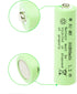 1.2v NI-MH AA 800mah Rechargeable Batteries, 12 Pack Double A Rechargeable Battery for Solar Lights, String Lights Pathway Lights,Mouse, Keyboard...