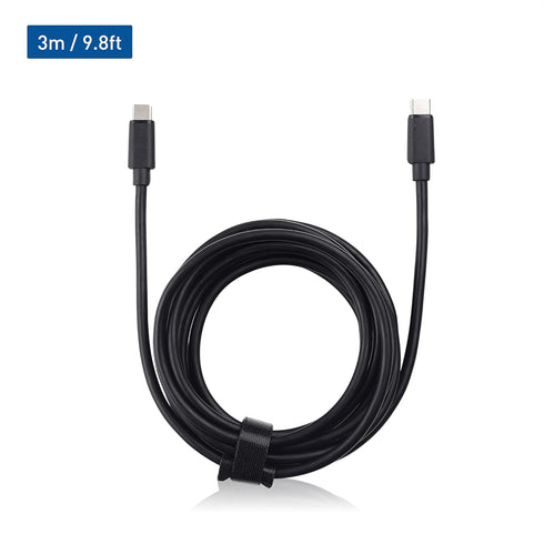 Cable Matters 60W USB C Wall Charger (USB C Charger) in Black - Supports 60W Power Delivery Charging - Includes 3m / 9.8 ft USB-C Charging Cable, ...
