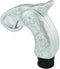 Grip Handle Shifter Handle Knob Heavy Resin Car Gear Shifter Lever Stick for Most Manual Automotive Vehicles (Silver)...
