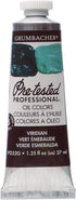 Grumbacher Pre-Tested Oil Paint, 37ml/1.25 Ounce, Viridian (P232G)...