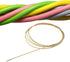 Electrical Wire Threader, 4mm 3 Cores Cable Wire Puller Threading Tool for Right Angle Pipe, Wall Slot and Floor Conduit(5M)...