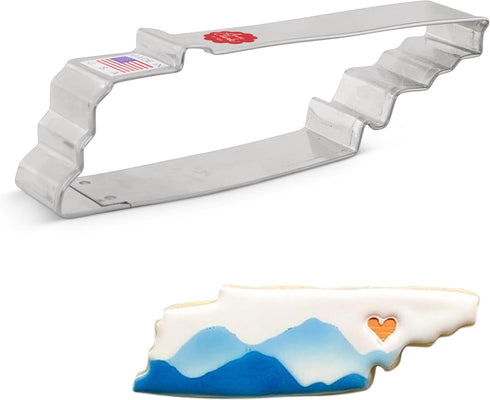 Tennessee Cookie Cutter, 4" Made in USA by Ann Clark...