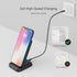 Amazon Basics 10W Qi Certified Wireless Charging Stand (iPhone 15/14/13/12/11/X, Samsung), with USB Cable (No AC Adapter), Black......