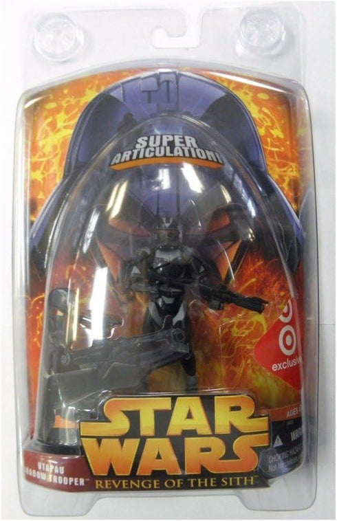 Star Wars: Revenge of the Sith Utapau Shadow Trooper (Super-Articulated) Action Figure...