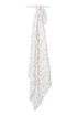 lulujo Baby 100% Cotton Muslin Swaddle Blanket, 47 x 47-Inches, Modern Llama (LJ464)...