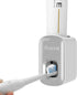 iHave Toothpaste Dispenser Wall Mount for Bathroom Automatic Toothpaste Squeezer (Grey)...