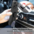 Phone Ring Holder, Phone Grip Holder Finger Kickstand, Foldable & Adjustable Metal Cell Phone Rings Gripper Stand Work with Magnetic Car Mount for...