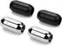 Stainless Steel Magnetic Clasp Inner Hole 3mm/4mm/5mm/6mm/8mm Glue-in Jewelry Clasp...