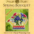 Floral Watering Can Beaded Counted Cross Stitch Kit Mill Hill 2015 Spring Bouquet MH185106...