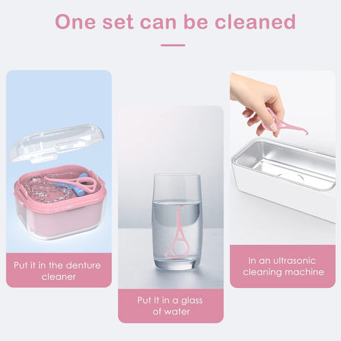 Aligner Removal Tool, 5 Retainer Remover Tool, Invisible Braces Removal Tools, Suitable for Removing Braces, Trays, Retainers, Dentures and Aligne...
