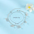 Dreamyn Boho Anklets Crystal Ankle Bracelets Flower Barefoot Foot Chain Dragonfly Anklet for Women and Girls (silver)...