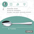 12PCS Dinner Spoons Set, Stainless Steel Coffee Spoons Tea Spoons Silverware for Home Kitchen Restaurant...
