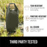 Gorilla Gear Heavy Duty 100% Waterproof IPX 6 Dry Bag, Tear and Puncture Resistant Bags for Kayaking Boating Hiking Camping Swimming Water Sports,...