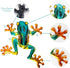dreamskip Frog Decor, Outdoor Wall Art, Frog Gifts, Metal Frog Wall Decor for Fence, Garden, Patio, Yard, Outside (3 Pieces)...