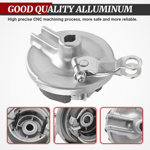 Newsmarts Motorcycle Front Rear Drum Brake Pad Shoe Drum Hub Assembly Fit for HONDA CRF50 XR50 SSR Lifan Coolster Baja Chinese Pit Bike...