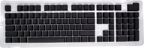 PBT Keycaps, 108 Keys P9 Mechanical Keyboard Key Backlit Key Character Translucent Key DIY Keycaps,for 61/64/87/104/108 Key Mechanical Keyboards(B...