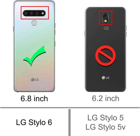Osophter for LG Stylo 6 Case Clear Transparent Reinforced Corners TPU Shock-Absorption Flexible Cell Phone Cover for LG Stylo 6(Clear)...