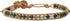 Infinityee Ankle Bracelet Woven Light Brown Leather Vintage Handmade Hippie Bohemian Gypsy Boho Unisex Anklet for Men, Women, Teenager (Jasper sto...