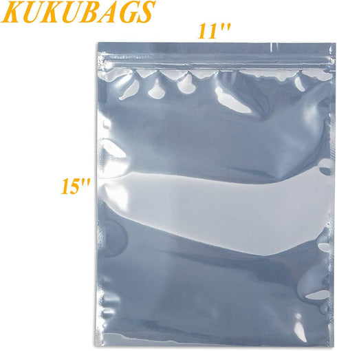 14pcs 11x15 inch Anti Static Bag with 14pcs Antistatic Labels, Static Free Bag for Electronics, Large Resealable Non Static Bags for Most of Compu...
