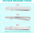 kilofly Men's Tie Clip Hidden Message WORLD'S BEST DAD GRANDPA BROTHER UNCLE Tie Bar...