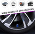 10 PCS Car Tire Valve Stem Caps, Anodized Aluminum Wheel Stem Covers, Corrosion Resistant Car Tire Air Caps, Vehicle Exterior Accessories for Car,...