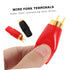 2 Pairs Speaker Wire Connector Spade Terminal Speaker Terminal Copper Spade Wire Connectors Automotive 0ga Terminal Electrical Wire Connectors Spe...