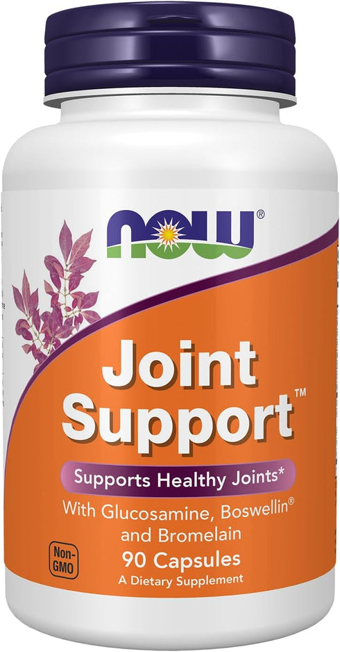 NOW Supplements, Joint Support™ with Glucosamine, Boswellin® and Sea Cucumber, 90 Capsules...