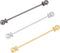 3PCS Men's Classic Collar Bar Tie Necktie Pins Clasp Shirt 18K Gold Silver Plated Brass Collar Stay Bar Cravat Pin Stud Bar Clips...