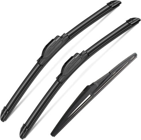 3 Wipers Set for 2011-2015 Kia Sorento, 2010-2019 2021 Kia Soul, 2015-2019 Kia Soul EV, Original Equipment Replacement Front and Rear Wiper Blades...