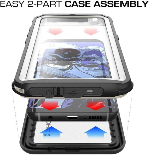 Ghostek Nautical Galaxy S8 Waterproof Case with Screen Protector Extreme Heavy Duty Protection Full Body Shell Underwater Watertight Seal Shockpro...