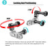 Aluminum Ball gopro Handlebar Mount, 360 Rotation and Lock Any Direction, Shock-Resistant, Compatible with Gopro Hero 8 9 10 11 12, Max, DJI OSMO ...