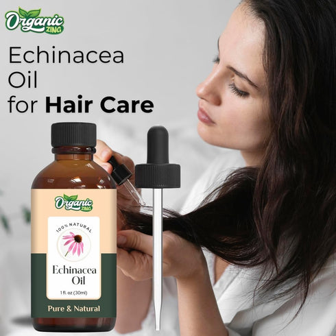 Echinacea (Echinacea angustifolia) Oil | Pure & Natural Carrier Oil for Skincare and Hair Care - 30ml/1.01fl oz...