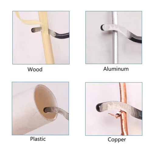 Deburring Blades Set of 10 Pcs BS1010,Deburring Tool Kit, High Speed Steel,Precision Edge Burr Removal on Metal, Aluminum, Copper, Resin Art,Plast...